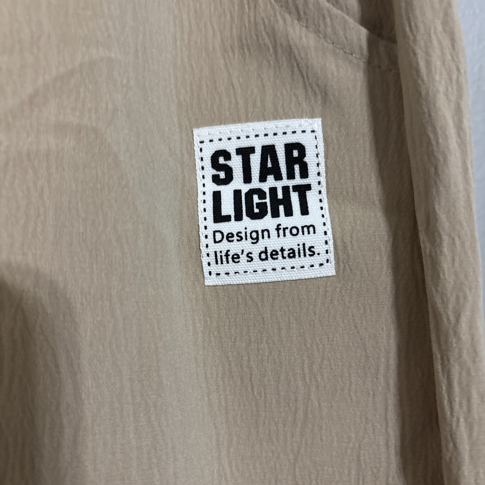 Lot Of 3 Star Light Women's Cargo Pants Cotton/Spandex Elastic Waist Pockets Lg - Picture 2 of 12